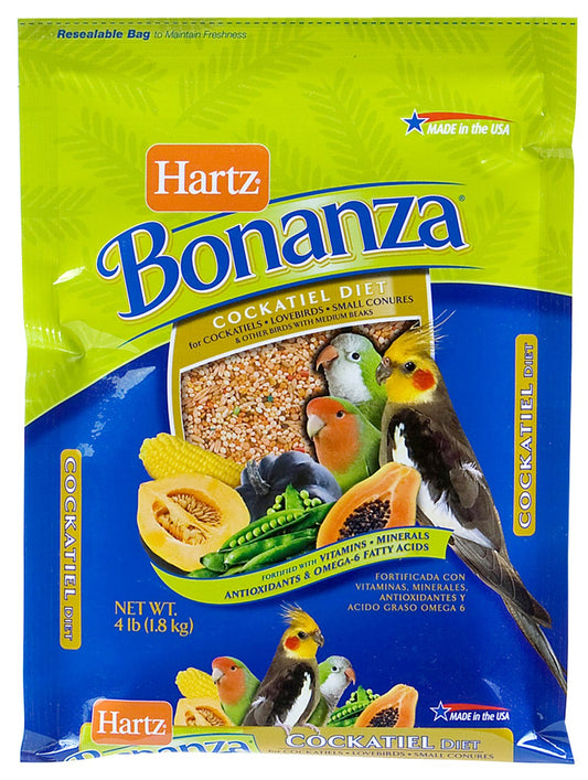 Hartz 97622 4 Lb Nutrition™ Bonanza™ Gourmet Diet For Birds