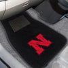 University of Nebraska Embroidered Car Mat Set - 2 Pieces