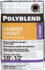 Sanded Grout, Delorian Gray, 25-Lbs.