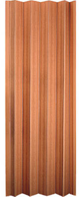 Puerta de armario plegable, vinilo Fruitwood, 32-36 x 80 pulgadas.