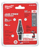 Milwaukee  JAM-FREE  1/4 to 3/4 in.  x 6 in. L Black Oxide  Step Drill Bit  1 pc.