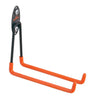 Racor 7.87 in. L Rubber Coated Black/Orange Steel Ladder Hook 30 lb. cap. 1 pk