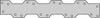 USP KST213 12" Plate Strap (Pack of 50)