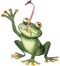 FROG WITH FLY STATUE