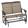 Living Accents  Carlisle  Aluminum  2 person  Glider  40 in. 44 in. 28 in. 225 lb. 1 pc.