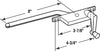 Prime-Line  Bronze  Steel  Left  Single-Arm Casement  Window Operator  For Steel Framed Windows