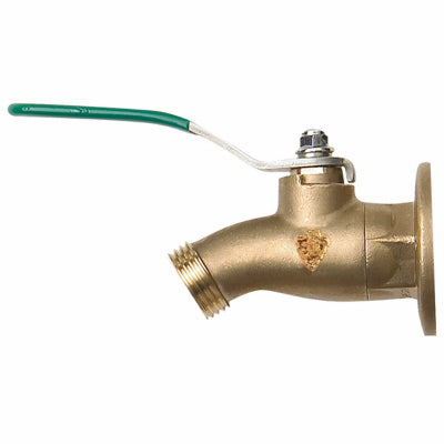 Sillcock Ball Valve, No-Kink, Lead-Free, 1/2 FIP x 3/4-In. Hose Thread