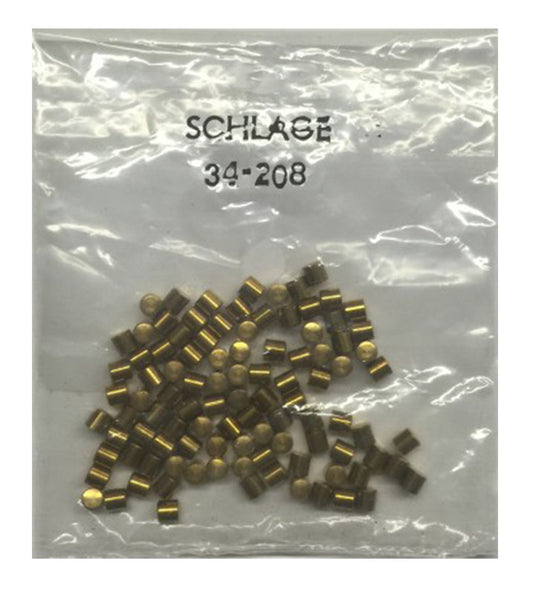 Schlage Brass-Plated Brass Master Pin
