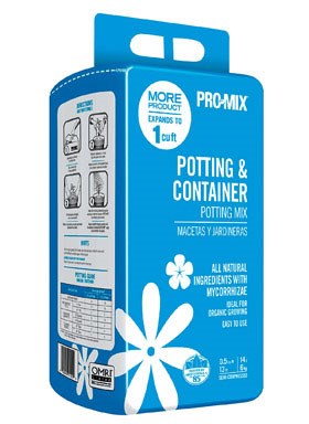 Pro Mix Compressed Mini Bale Potting And Container Growing Mix