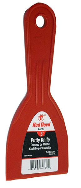 Red Devil 4713 3" Plastic Putty Knives