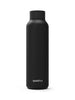 Quokka Stainless Steel Water Bottle Solid Jet Black 21oz (630ml)
