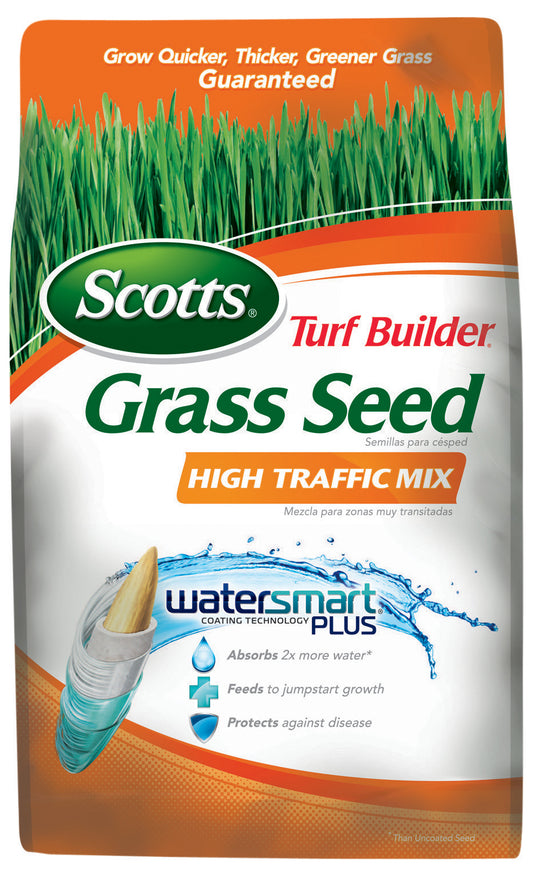 Scott'S 18277 7 Lb Turf Builder Grass Seed High Traffic Mix 3-1-0