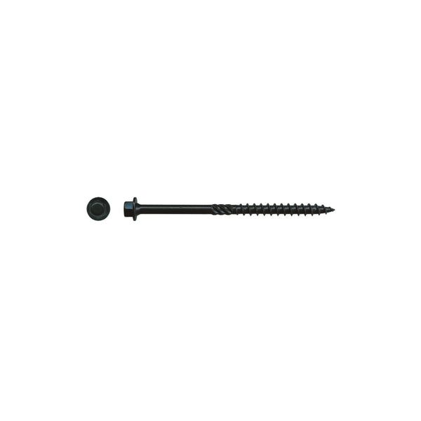 TORNILLO HEXAGONAL PARA TIMB, NEGRO, 14 X 4"