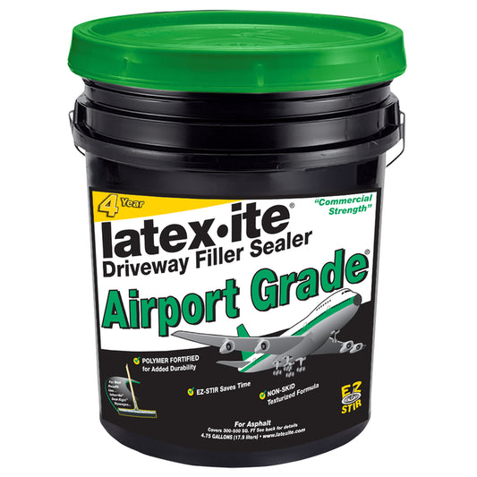 Latex-Ite Airport Grade Black Asphalt Asphalt Driveway Sealer 5 gal