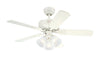 Ceiling Fan 42" 5Bl Wht