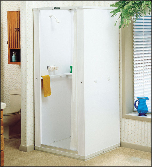 Mustee Durastall Shower Stall 2 " Clear