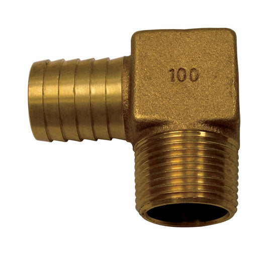Campbell Reducing Adapter 1 ", 1.25 " Mpt, 1.25 " Mpt X 1 " Brass Lead Free