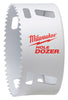 Milwaukee  Hole Dozer  6 in. Dia. x 2.9 in. L Bi-Metal  Hole Saw  1/4 in. 1 pc.