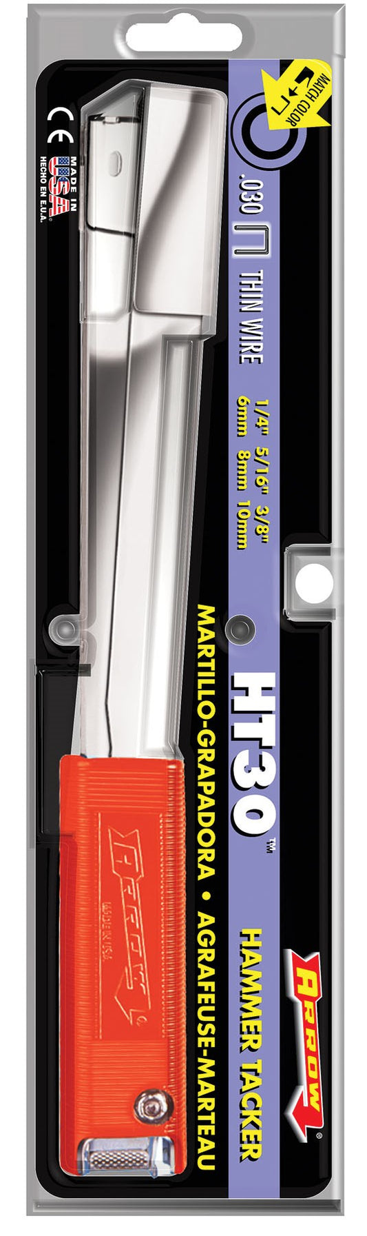 Arrow Fastener HT30 Thin Wire Hammer Tacker
