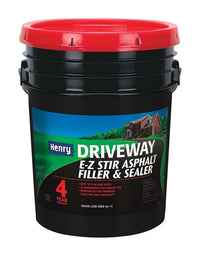 Henry E-Z Stir Black Asphalt Driveway Filler and Sealer 5 gal