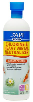 Chlorine & Heavy Metal Pond Water Neutralizer, 16-oz.