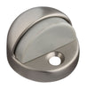 National Hardware Solid Brass w/Rubber Stop Satin Nickel Door Stop Mounts to floor (Pack of 5).