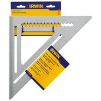 Irwin 12 in. L X 4 in. H Aluminum Rafter Square