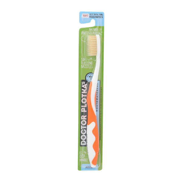 Cepillo de dientes para adultos Mouth Watchers A/B, color naranja, 1 unidad, CT