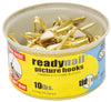 Ook ReadyNail Gold Conventional Picture Hanger 10 lb 30 pk