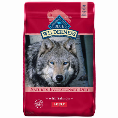 Blue Buffalo  Blue Wilderness  Salmon  Dry  Dog  Food  Grain Free 24 lb.