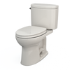 TOTO® Drake® II Two-Piece Elongated 1.28 GPF Universal Height Toilet with CEFIONTECT and SS124 SoftClose Seat, WASHLET+ Ready, Sedona Beige - MS454124CEFG#12