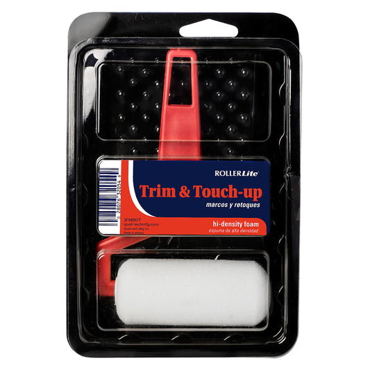 RollerLite Trim & Touch-Up 3 in. W Mini Paint Roller Kit