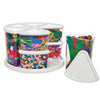 Deflect-O 6 in. H x 11 in. W x 11 in. D Stackable Craft Bin (Pack of 4)