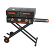 Tailgater Grill/Griddle, 2 Burners, 60,000 BTUs, 48.5-In.