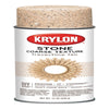 Krylon Stone Coarse Textured Travertine Tan Coarse Stone Finish Spray 12 oz (Pack of 6)