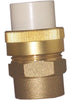 Genova 3/4 in. Male  T X 3/4 in. D Female  Brass Donut Fittings