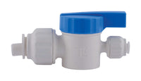 SharkBite Quick Connect 1/2 in. Push  T X 1/4 in. S Push  Plastic Straight Stop Valve
