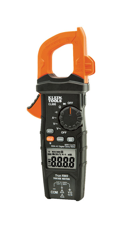 Klein Tools Automatic LCD Clamp Meter 1 pk