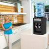 Honeywell 5 gal. Plastic Black Rectangle Table Top Water Cooler Dispenser