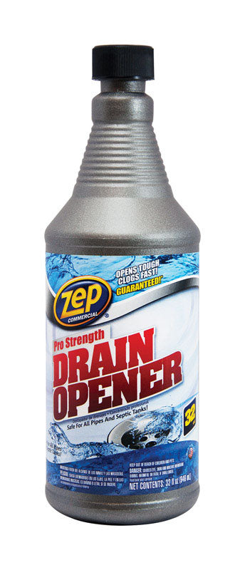 Zep  Commercial  Liquid  Drain Opener  32 oz.