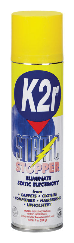 K2R Fresh Scent Static Stopper Aerosol 7 oz (Pack of 6)