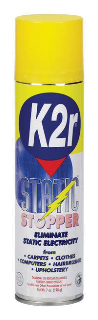K2R Fresh Scent Static Stopper Aerosol 7 oz (Pack of 6)