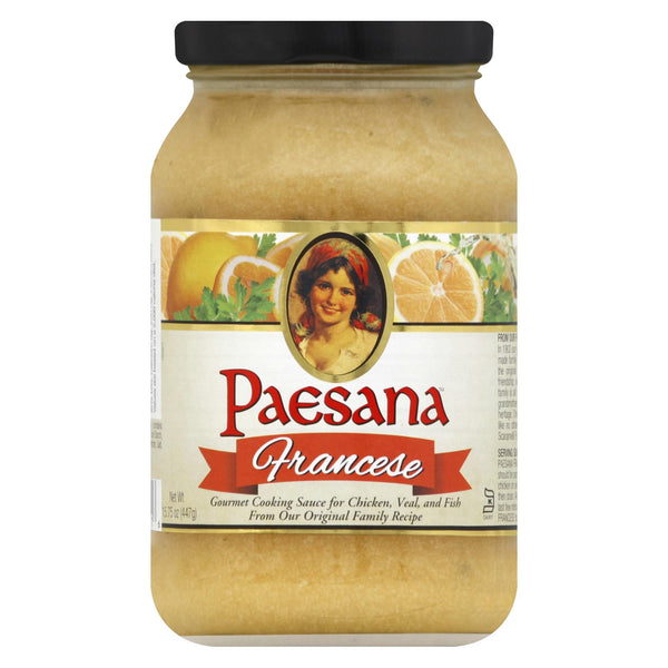 Salsa para cocinar Paesana - Francese - Caja de 6 - 15,75 oz. (Paquete de 6)