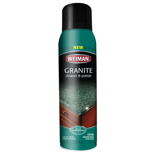 Weiman Vanilla Scent Granite Cleaner and Polish 17 oz. Spray (Pack of 4)