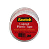 Scotch Clear 125 in. L x 1-1/2 in. W Plastic Tape (Pack of 6)