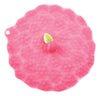Charles Viancin 11 in. W Pink Silicone Raspberry Lid
