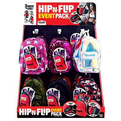 Hip N Flip Mini Charger & Headphone, Assorted Colors (Pack of 24)