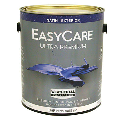 1-Gallon Satin Neutral Base Latex Exterior Paint (Pack of 4)