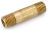Amc 38300-0415 1/4" X 1-1/2" Lead Free Red Brass Nipple (Pack of 5)