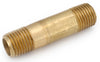 Amc 38300-0415 1/4" X 1-1/2" Lead Free Red Brass Nipple (Pack of 5)